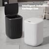 14L Automatic Sensor Trash Can Kitchen Wastebasket With Lid Bathroom Trash Bin Toilet Garbage Bucket Induction Waste Garbage