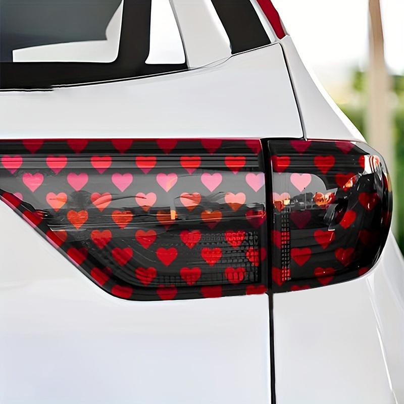 Наклейки на задние фонари автомобиля, универсальные автомобильные крышки задних фонарей, самодельные противотуманные фары, дымчатая пленка, наклейка