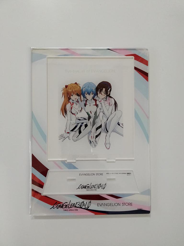 Акриловая подставка Evangelion Rei Asuka Mari Shin Evangelion & &