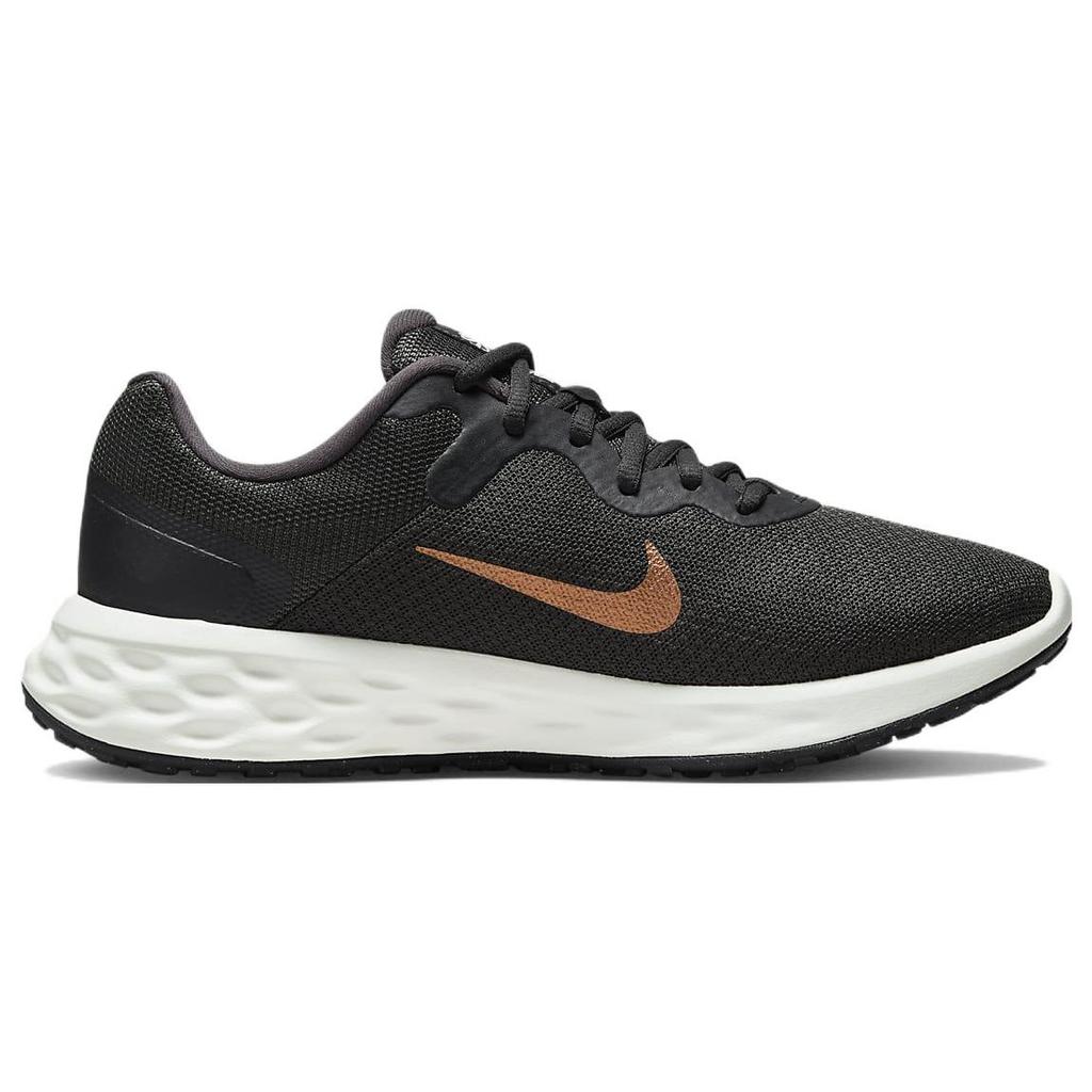 Nike Revolution 6 Next Nature Dark Smoke Grey Metallic Copper Женские кроссовки Summit-White Black DC3729-009