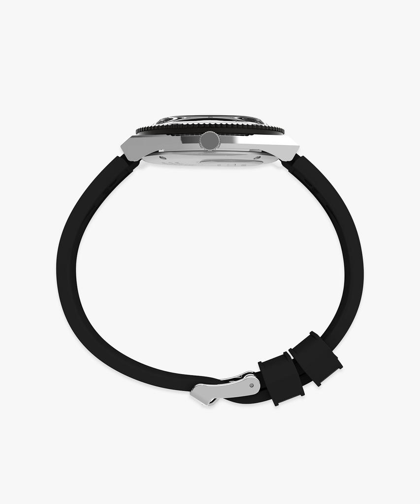 Taimaegseu Q Timex Rubber Strap Wristwatch 38Mm