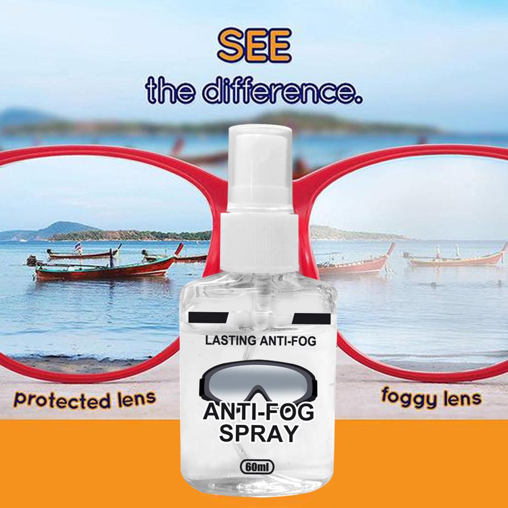 Anti Fog Spray Eyeglass Lens Cleaner Long Lasting Defogger for Glasses Goggles Ski Masks Mirrors