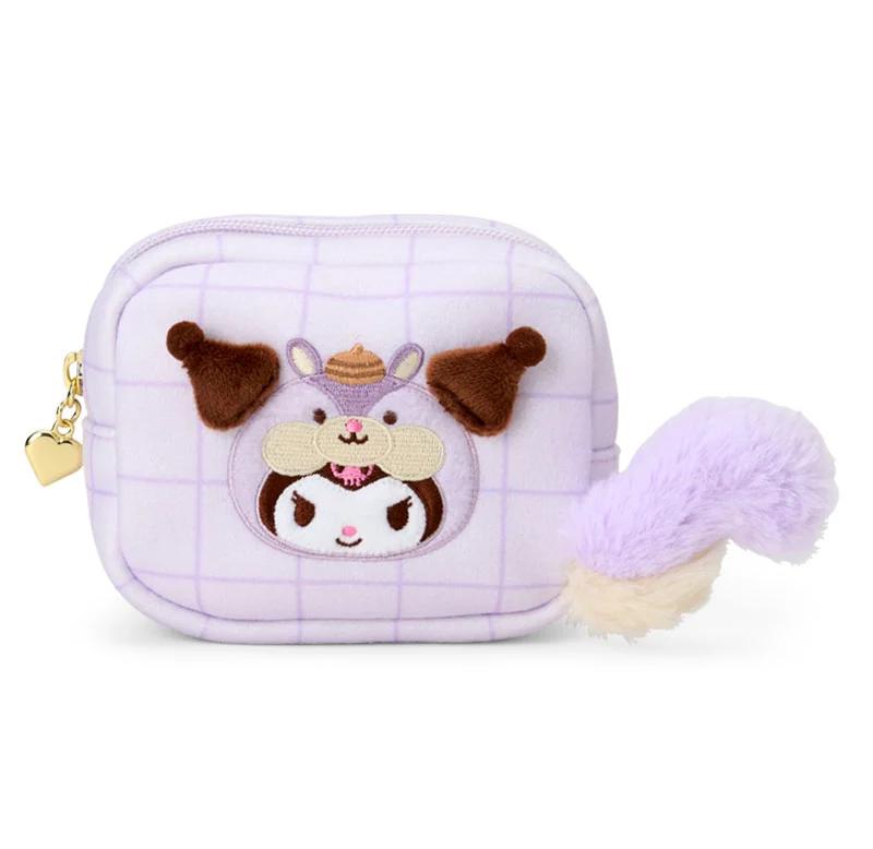 Косметичка Sanrio KUROMI (Пушистая белка) Новые персонажи Sanrio из Японии