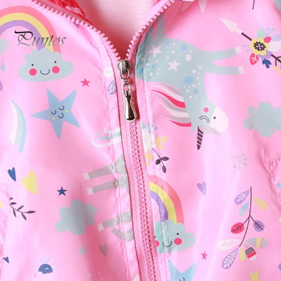 Пальто для девочек, детский плащ с капюшоном и длинными рукавами, с эластичными манжетами, солнцезащитная ветрозащитная куртка на молнии