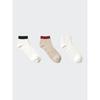 Uniqlo Япония Короткие носки 3 пары в рубчик