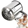 Stainless Steel Sieve Cup Baking Icing Sugar Shaker Bakeware Powder Flour Mesh Sifter Cup Pastry Baking Tools Kitchen Accessorie