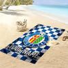 Name Custom Getafe CF Print Beach Towel, Large Soft Quick Dry Towel for Beach Camping Swimming