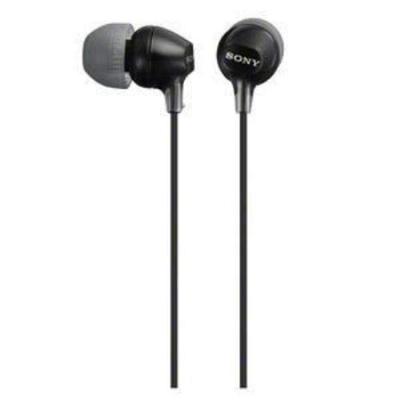 Sony Герметичный внутренний ушной ресивер, черный MDR-EX15LP/B MDR-EX15LP/B