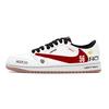 Travis Scott X Air Jordan 1 Винтажные Баскетбольные Кроссовки Унисекс Низкие DZ4137-700(Команда723-5)
