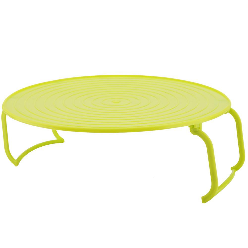 Multifunctional Plastic Microwave Oven Heating Layered Steaming Rack Cooking Tray Rack