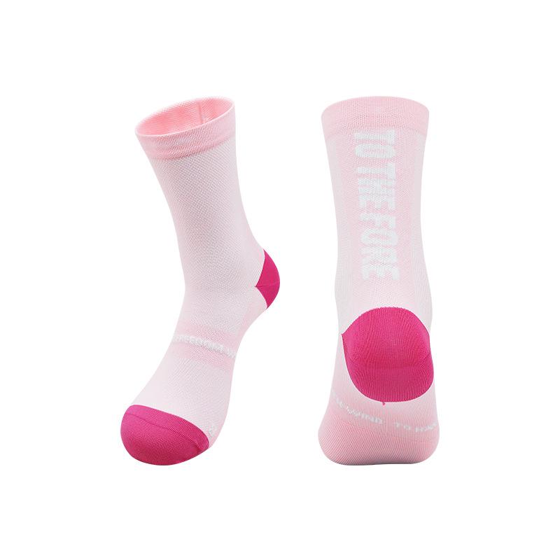 Премиальные унисекс носки до середины икры для бега, махровая подошва, идеально подходят для велоспорта и фитнеса