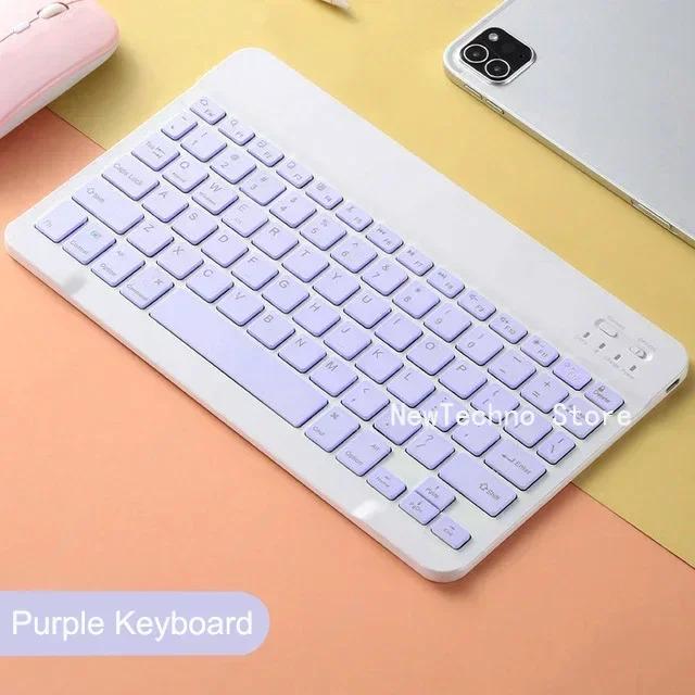 Новая Bluetooth-клавиатура для iPad Xiaomi Samsung Huawei Телефон Планшет Тонкая Мини Беспроводная Клавиатура для Android IOS Windows