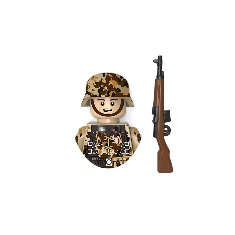 Корпус морской пехоты Армия Военные фигурки Оружие Строительные блоки Детские игрушки