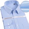 Cotton Men Striped Boutique Business Casual Long Sleeve Shirt