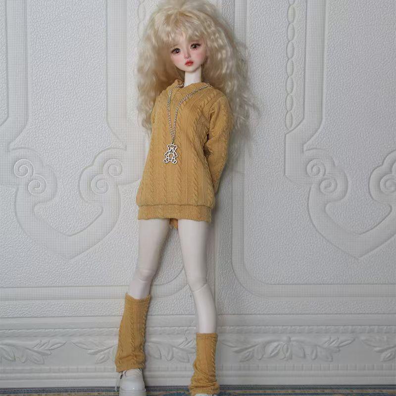 Новая одежда для кукол 30/45/60 см для BJD кукол 1/3 1/4 1/6, Свободный свитер, DIY игрушки для девочек, Наряды, Аксессуары для кукол, Без кук