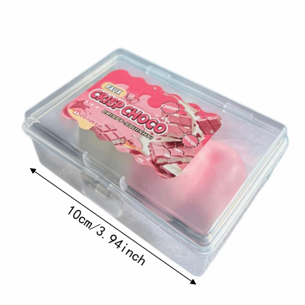 Cream Strips Crispy Squishy Non-bounce Crunchy Squeeze Wax Skin Squeeze Toy Children Gifts