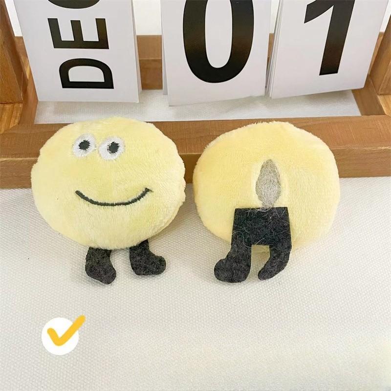 Plush Cartoon Bread Dolls Fabric Accessories Bags Backpacks Hanging Decorations Handmade DIY Materials Accessories Backpacks Plush Pendants Brooches