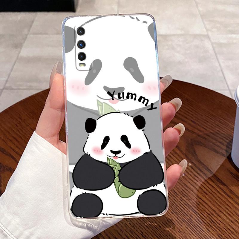 Jelly Casing For VIVO Y70S / IQOO U1 Fundas Capa Clear Silicone Soft TPU Back Cover Cute Cat Rabbit Heart Protective Case Coque
