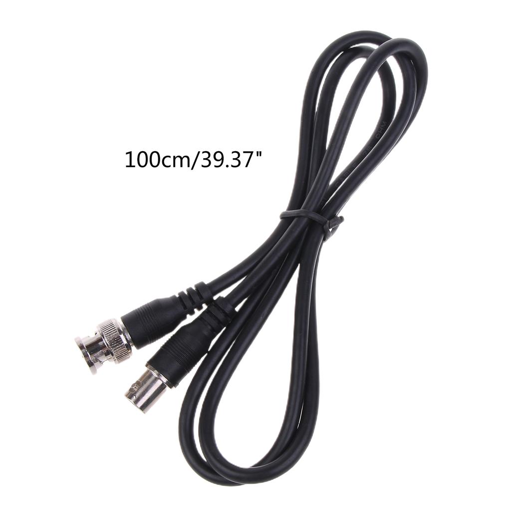 Коаксиальный удлинительный кабель BNC (папа) - BNC (мама) с низкими потерями для антенны, системы видеонаблюдения, модема, системы видеонаблюдения