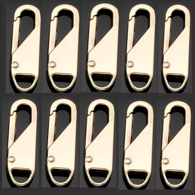 5/10 шт. универсальная застежка-молния мгновенного исправления, ремонтный комплект для замены молнии, слайдер для спасения зубов, новый дизайн для шитья своими руками