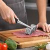 Двусторонний кухонный инструмент из нержавеющей стали для мяса: свинины, курицы и говядины