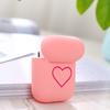 Защитный чехол Пыленепроницаемый жесткий роскошный матовый Love Heart Bluetooth-совместимые наушники с защитой от падения ПК Защитный чехол для AirPods 1/2