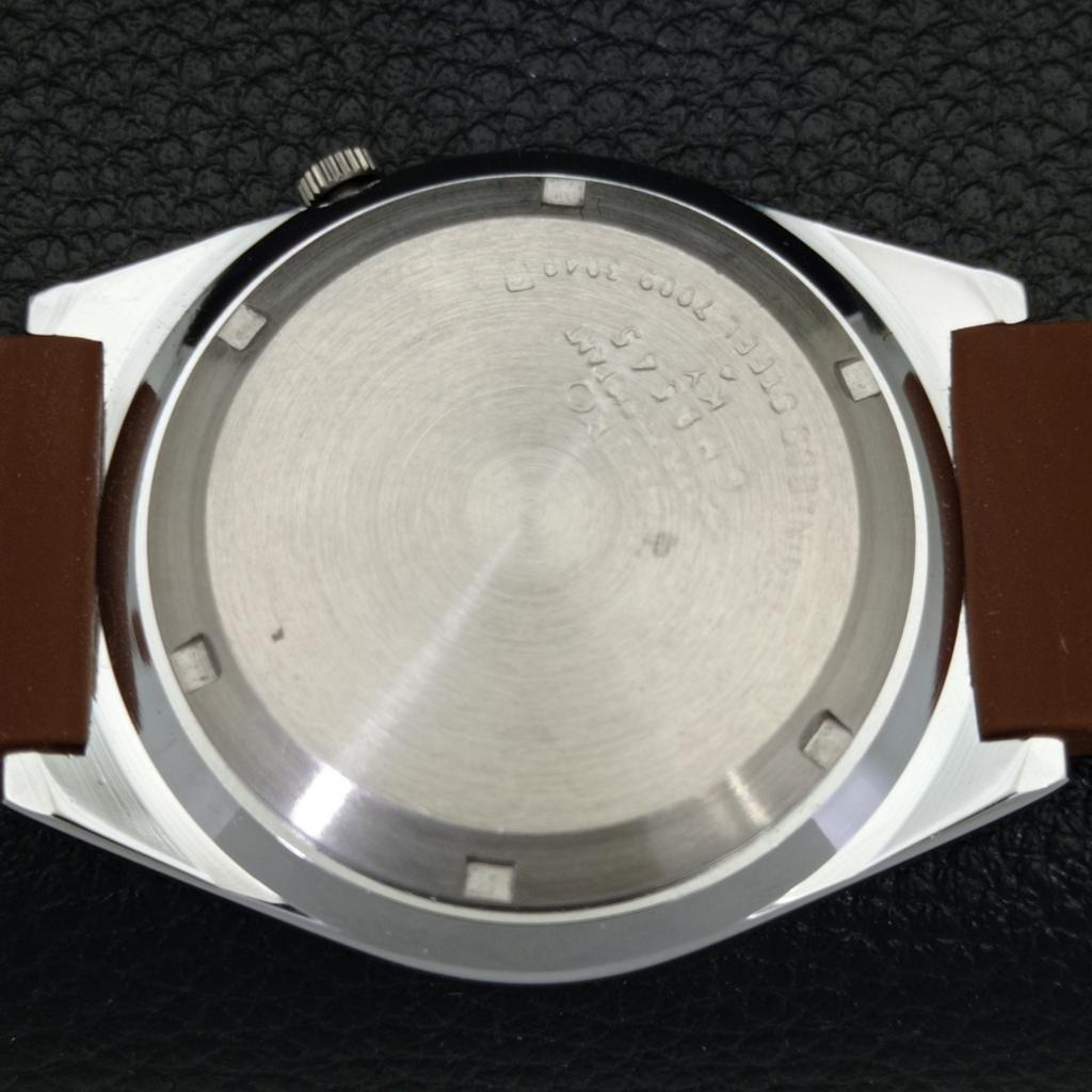 ВОССТАНОВЛЕННЫЕ ВИНТАЖНЫЕ МУЖСКИЕ ЧАСЫ SEIKO 5 AUTOMATIC 7009A JAPAN С КРАСНЫМ ЦИФЕРБЛАТОМ a433563-2 R117-a433563