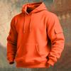 Men's Solid Color Sweatshirt Hoodie Men's Sports Large Size Casual Sweatshirt