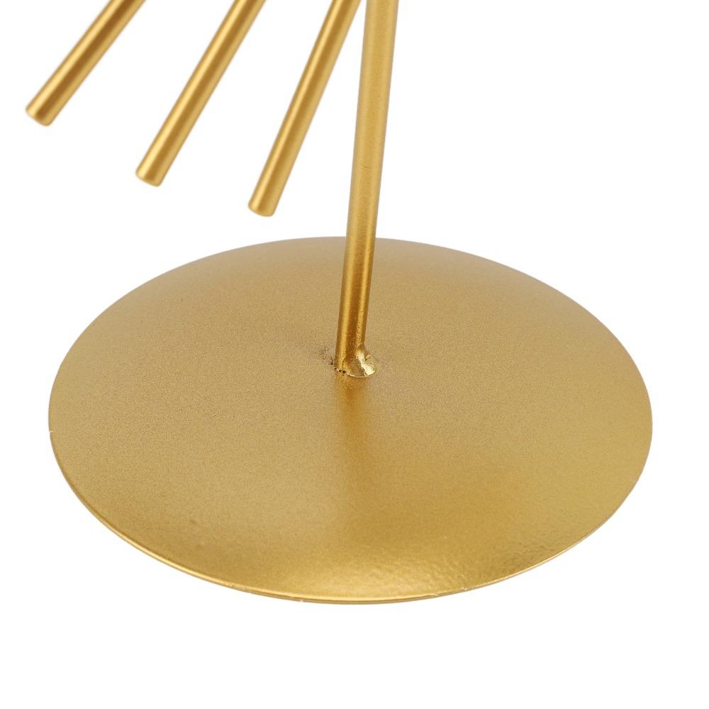 Iron Metal Tabletop Decorative Statue Indoor Display Metal Artwork Showroom Interior Decor