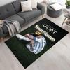 Messi Customizable Name Floor Rug Office Rug Perfect for Hallway Bedrooms Balcony Outdoor Antislip Carpet Anime Office Decor Perfect Gift for Women/Me