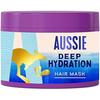 Masque Capillaire - AUSSIE - Deep Hydration - Vegan - 93% Ingrédients Naturels - Cheveux Bouclés