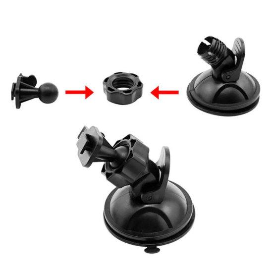 Автомобильный держатель на присоске, крепление для видеорегистратора, кронштейн для автомобильной камеры Xiaomi Yi