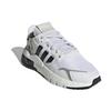 Adidas Originals Nite Jogger Lace-Up Durable Low-Top Lifestyle Sneakers Women Sneakers White Black Gray H01735