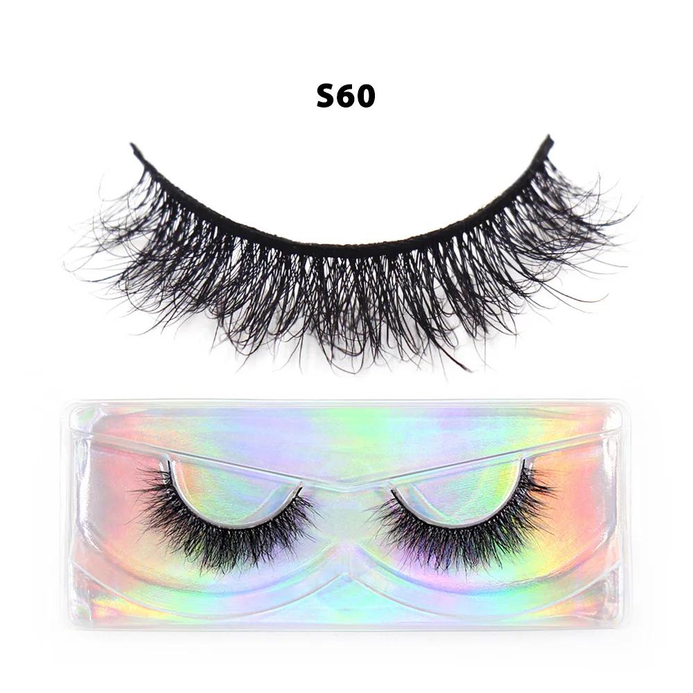 Half Eey Lashes Soft Mink Lashes Reusable Foxy Eyes False Eyelashes Natural Fluffy Makeup Tools Extension Fake Lashes Maquiagem