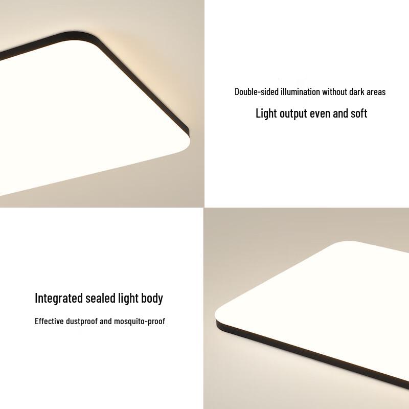 NVC 132W Full-Spectrum Eye-Protection Smart LED Ceiling Light