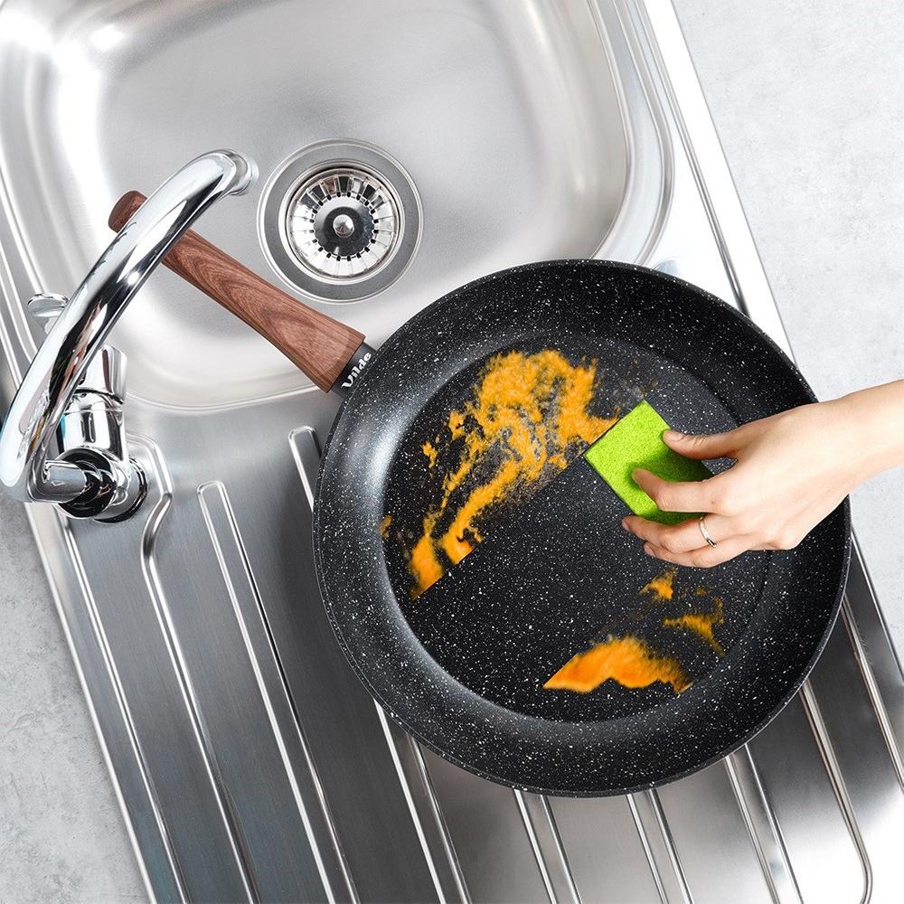 BLACK&WOOD granite frying pan 28 cm