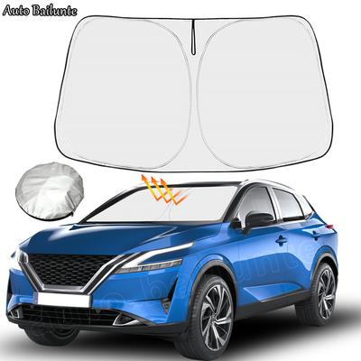 Для Nissan Qashqai J10 J11 J12 солнцезащитный козырек на лобовое стекло складные блоки УФ-лучи сохранят прохладу вашего автомобиля