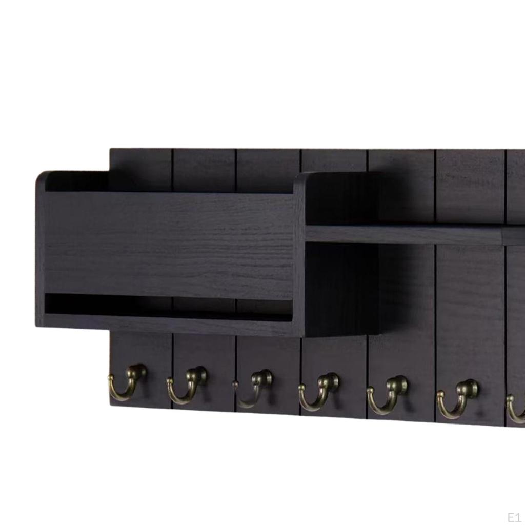 Декоративная настенная ключница для дома с 7 крючками, для почты и органайзер для прихожей, входа