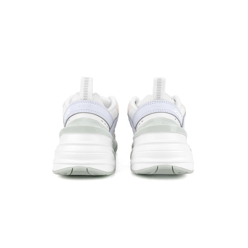 Nike M2K Tekno Billions Of Hearts Abrasion Resistant Low top Chunky Sneakers Women's Blue Pink AO3108-100(Team1603-)