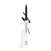 Водостойкая выдвижная выдвижная ручка Kajal Black Long Stay с витамином С и ромашкой, угольно-черная, матовая отделка