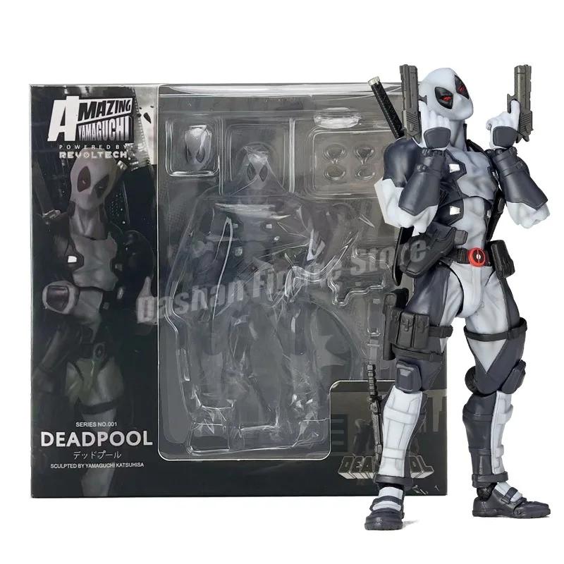 Amazing Yamaguchi 025EX 3 Action Figure PVC Collection 15cm Revoltech Wade Winston Wilson Movable Figures Model Toys