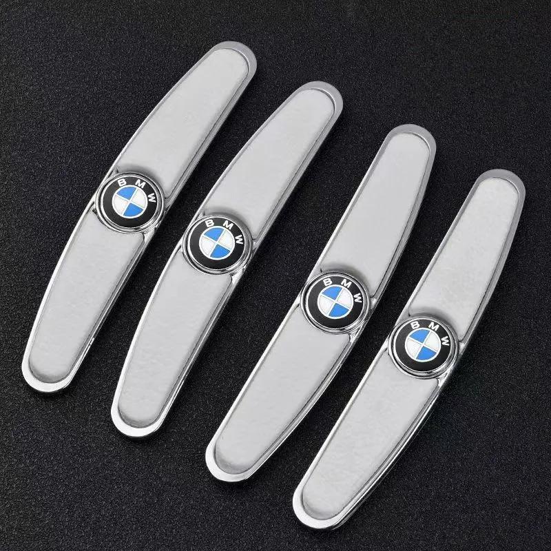 4Pcs Car Door Anti-scratch Protector Strip Sticker Trim Accessories Fit For BMW M Series E46 E90 E60 F30 F10 E39 E36 F20 G30 G20 FB0
