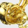 Used CHANEL Earring COCO Mark metal 35.5g gold plating