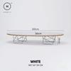 Homlly Eames Elliptical Coffee Table