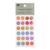 Hobonichi Techo TSUKI наклейки-кружочки Планер Аксессуары IRO/Прозрачные (15мм)