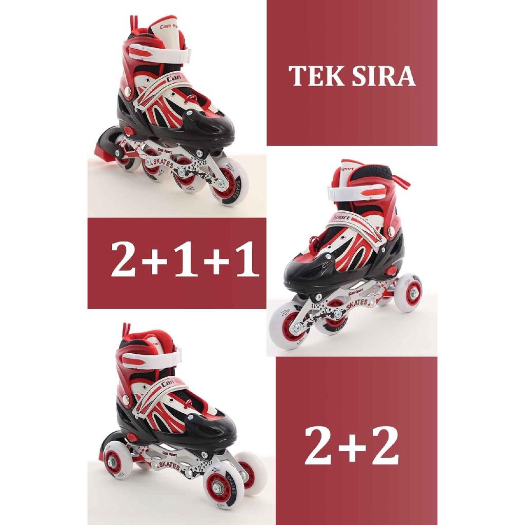 Красный Регулируемый набор из 2 2 металлических наколенников для занятий конькобежным спортом с подсветкой, налокотников