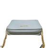 Used Michael Kors Cross body bag JET SET JET SET ITEM EW Large Crossbody BagShoulder Bag Light blue/blue leather Women