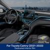 Для Toyota Camry - 10,1-дюймовая пленка из прозрачного ТПУ для центральной консоли, рычага переключения передач, навигации, приборной панели, окон дверей, наклейка на интерьер