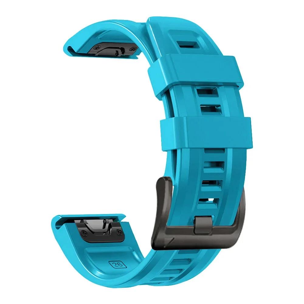 Спортивный силиконовый ремешок для Garmin Fenix E 8 47 мм 51 мм 7 7X браслет для Garmin Enduro 3/Epix Gen Pro QuickFit 22 мм 26 мм ремешок для часов