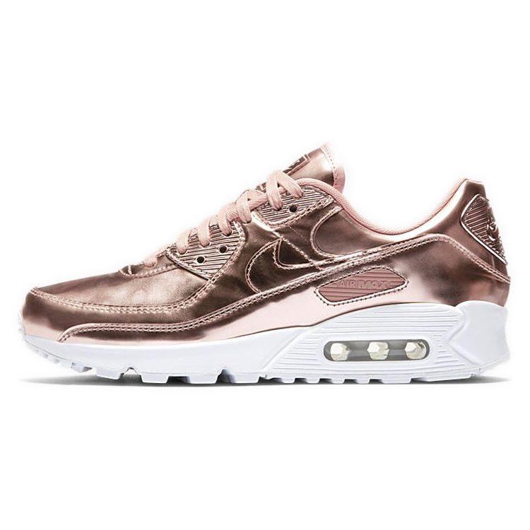 Nike Air Max 90 Металлический Розовое Золото 2020 Женские CQ6639-600